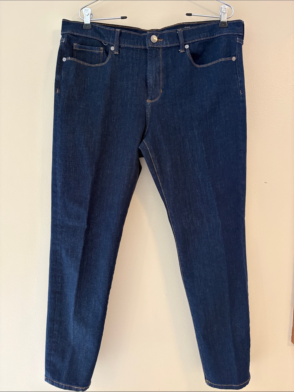 Banana Republic Skinny Jeans Size 32 Dark Wash Stretch Denim